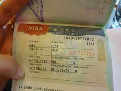 Thủ tục xin Visa đi Hàn Quốc mới nhất năm 2019