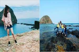 Phát hiện điểm đến mới có lối đi giữa biển đẹp vi diệu